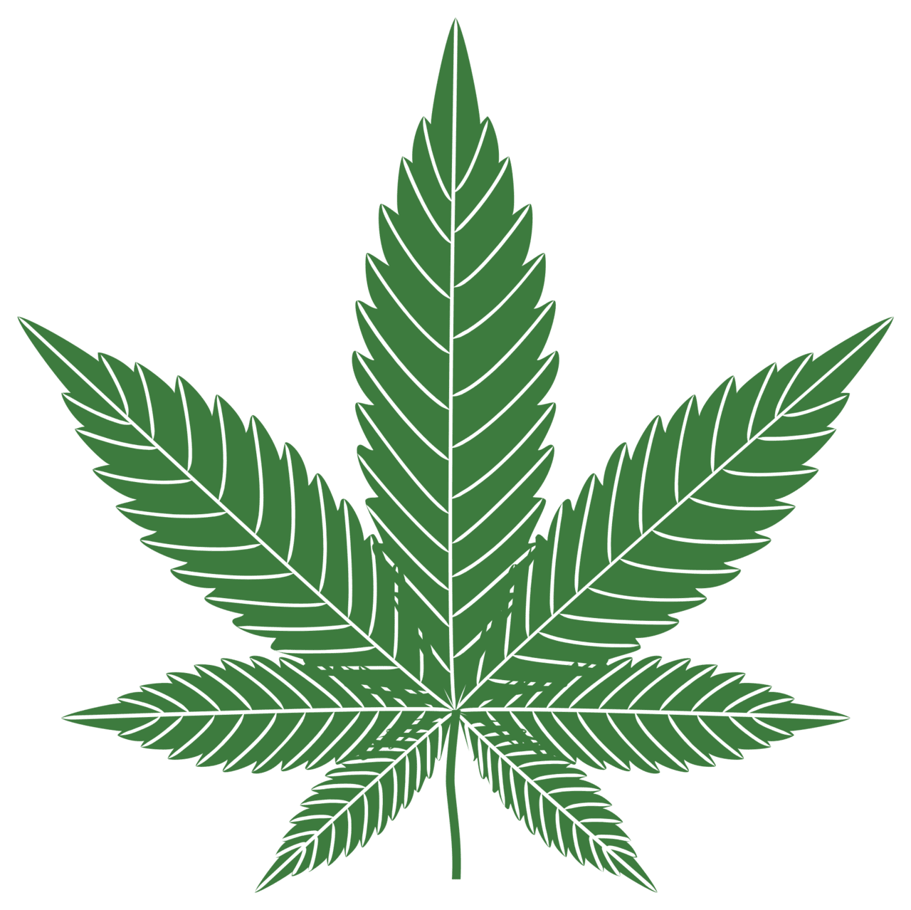 Marijuana leaf pot vector clipart images