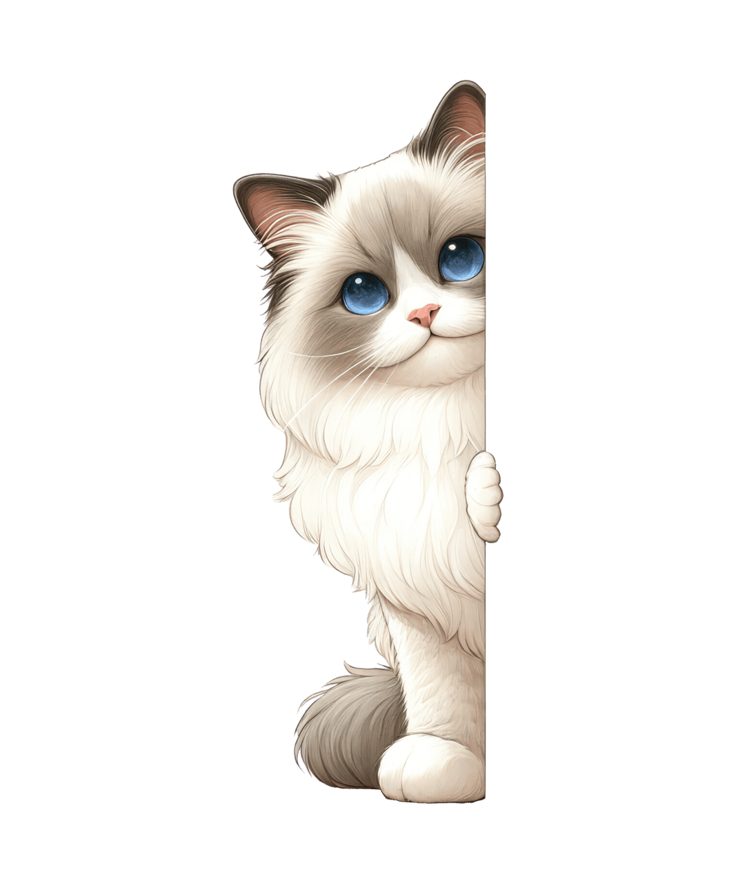 Kitten pin page clipart transparent 2