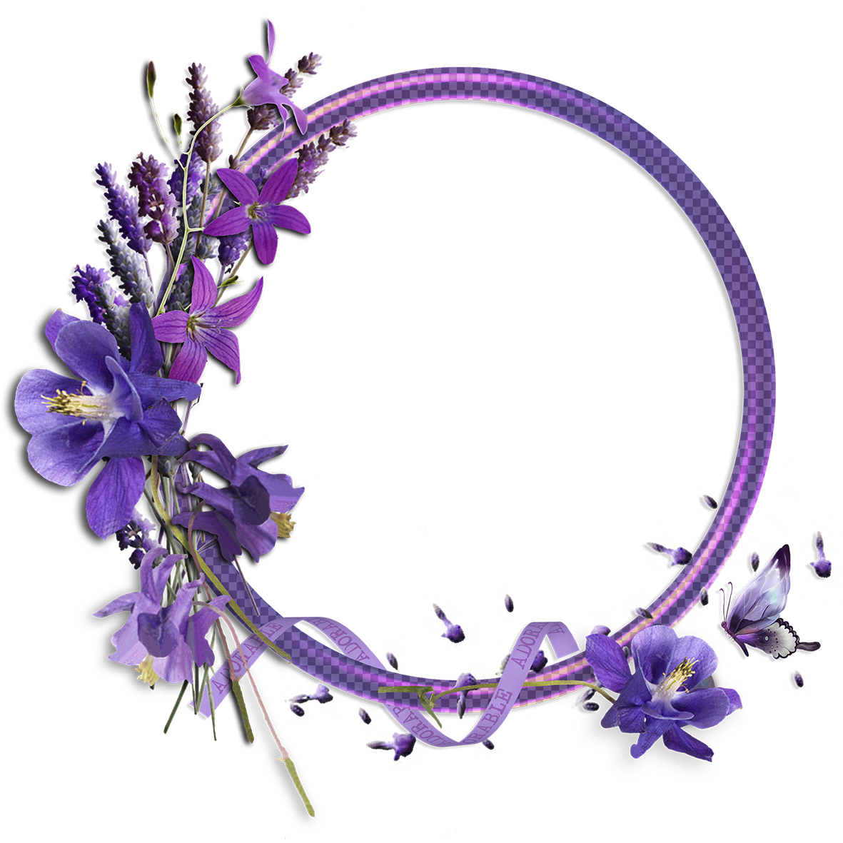 Lavender pin page clipart vector