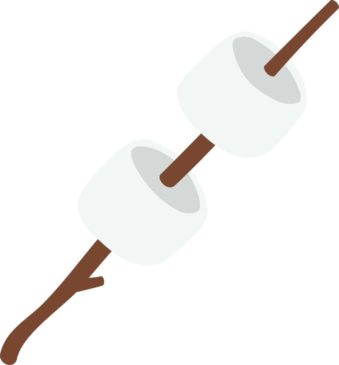 Marshmallow stick cut snap click supply co clipart photo