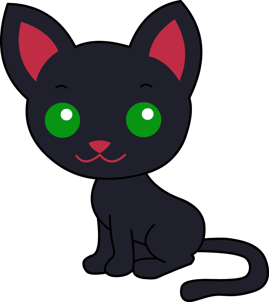 Kitten kitty cat clipart image