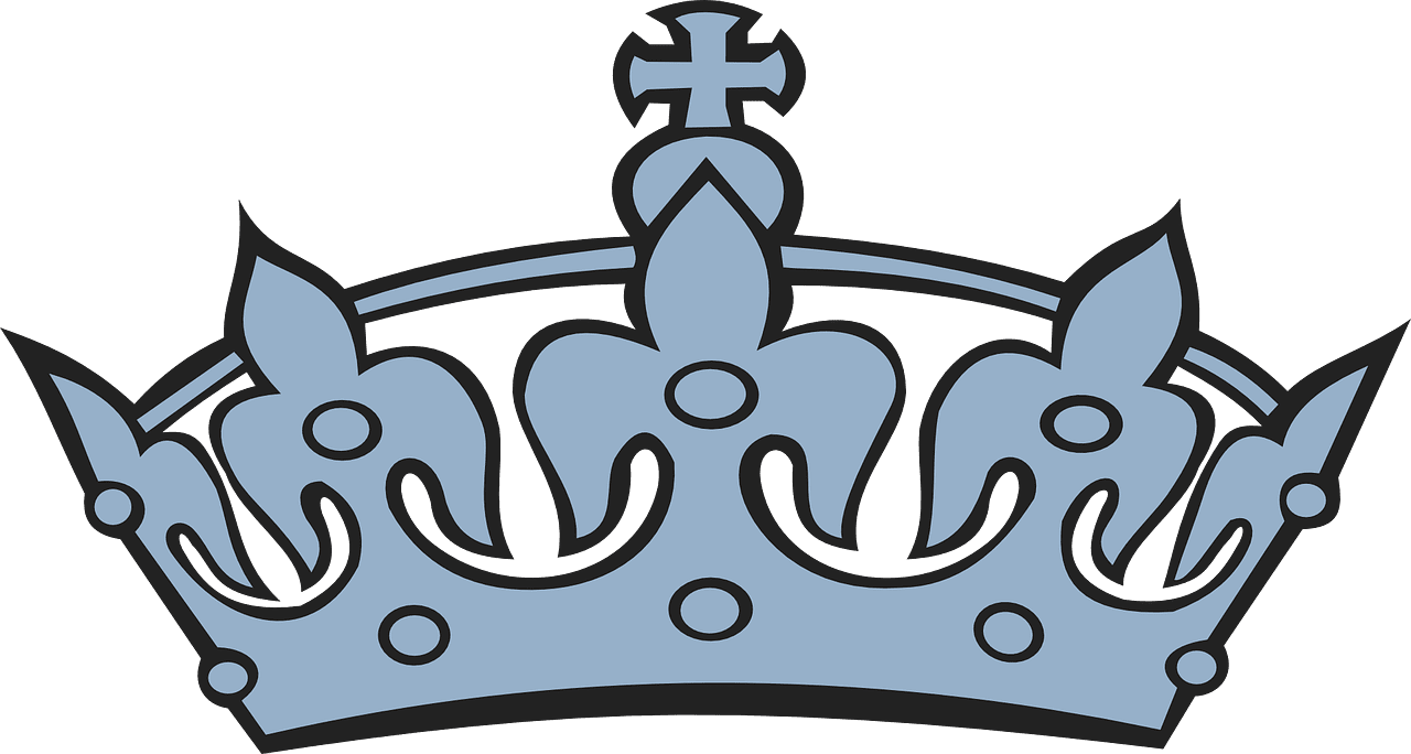 King crown royal vector graphic clipart 2