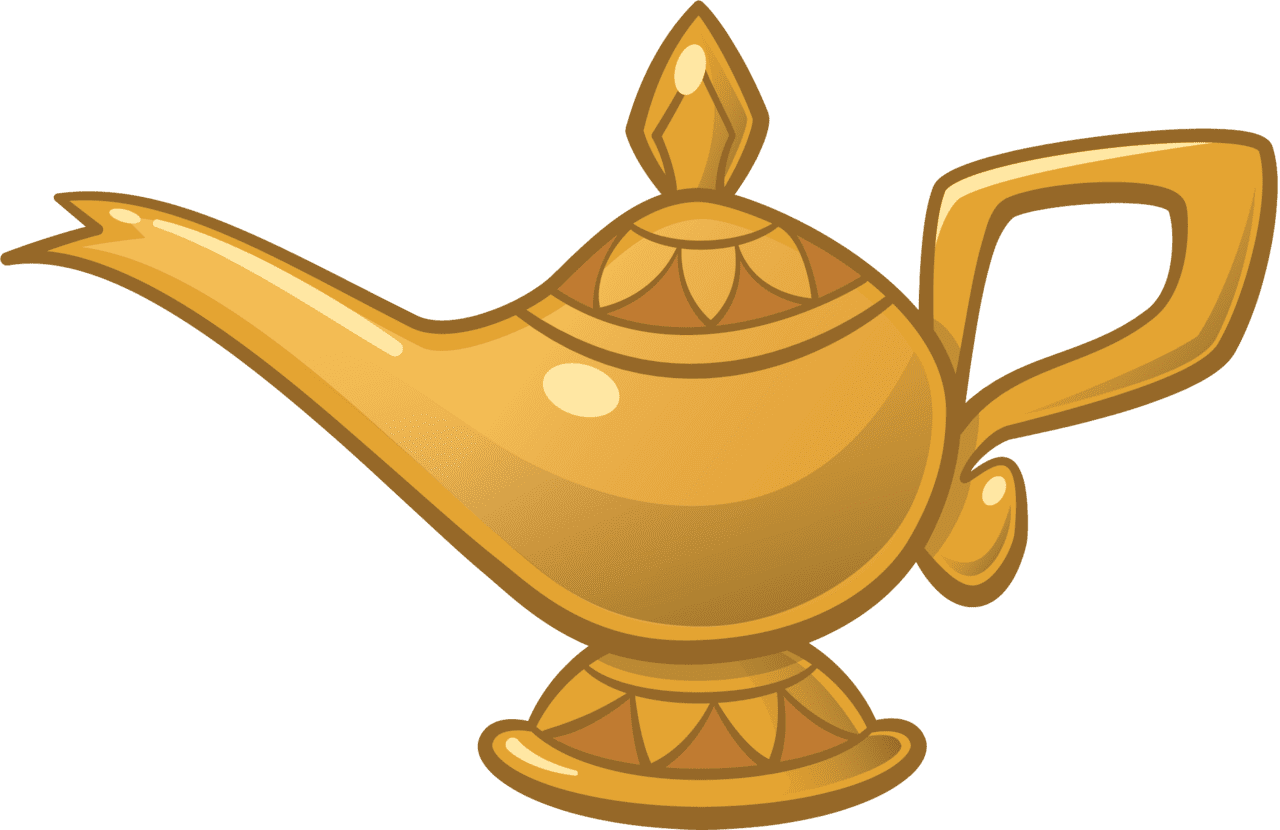 Aladdin lamp image size clipart