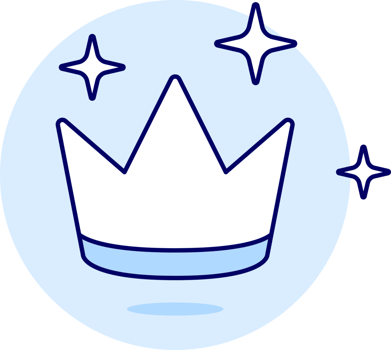 King crown for clipart vector