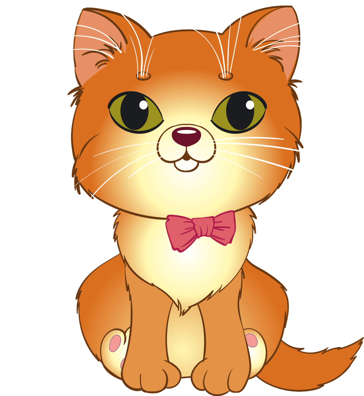 Kitten vector clipart images