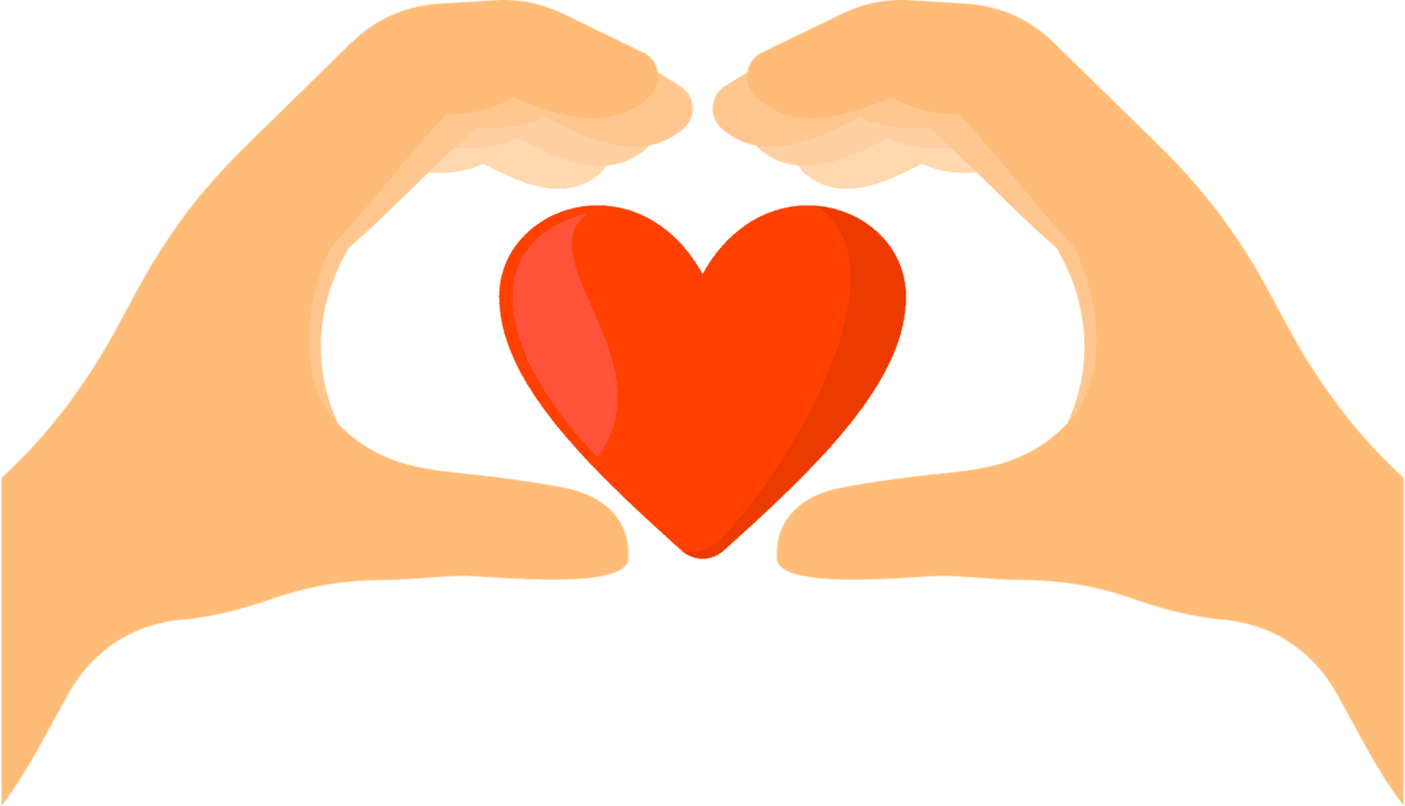 Love is heart vector clipart images 2