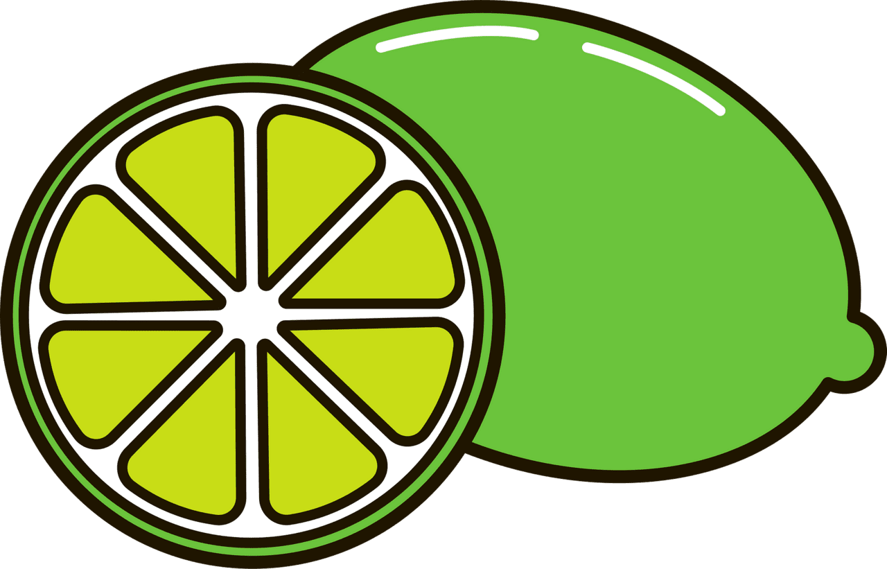 Lime vector clipart images 2