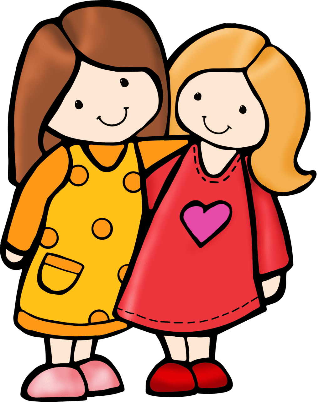 Kindness friends color whimsy workshop teaching clipart transparent