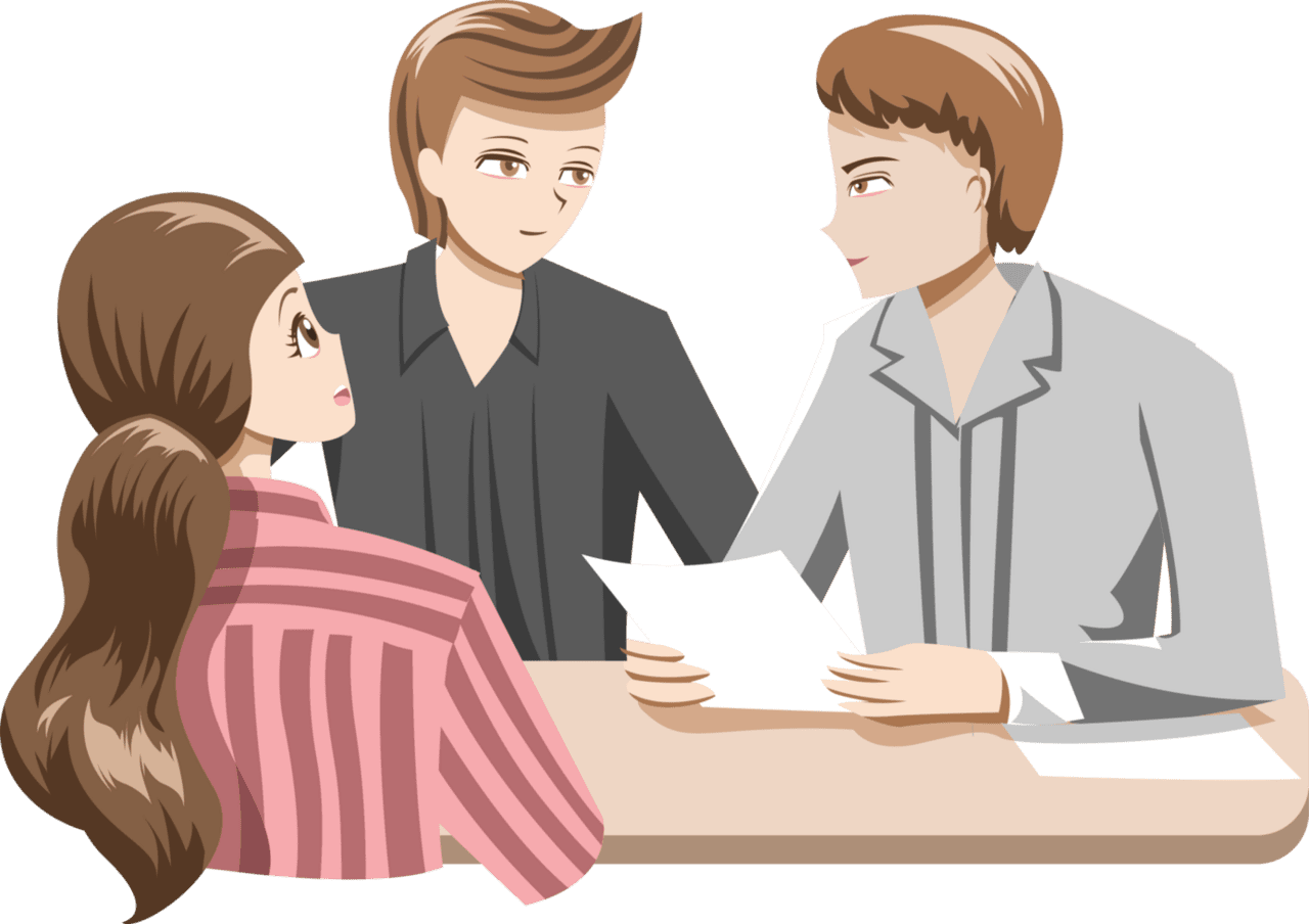 Job interview graphic clipart design free