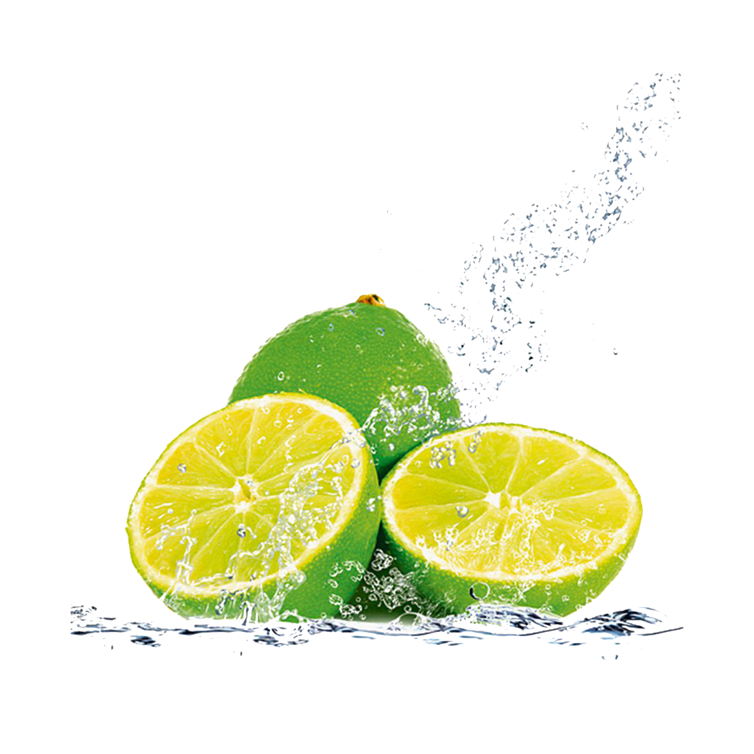 Lime splash clipart free