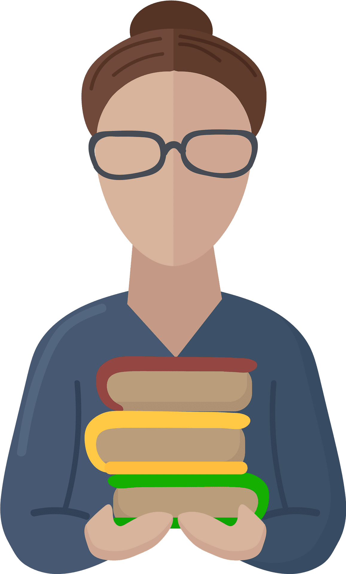 Librarian vector clipart images