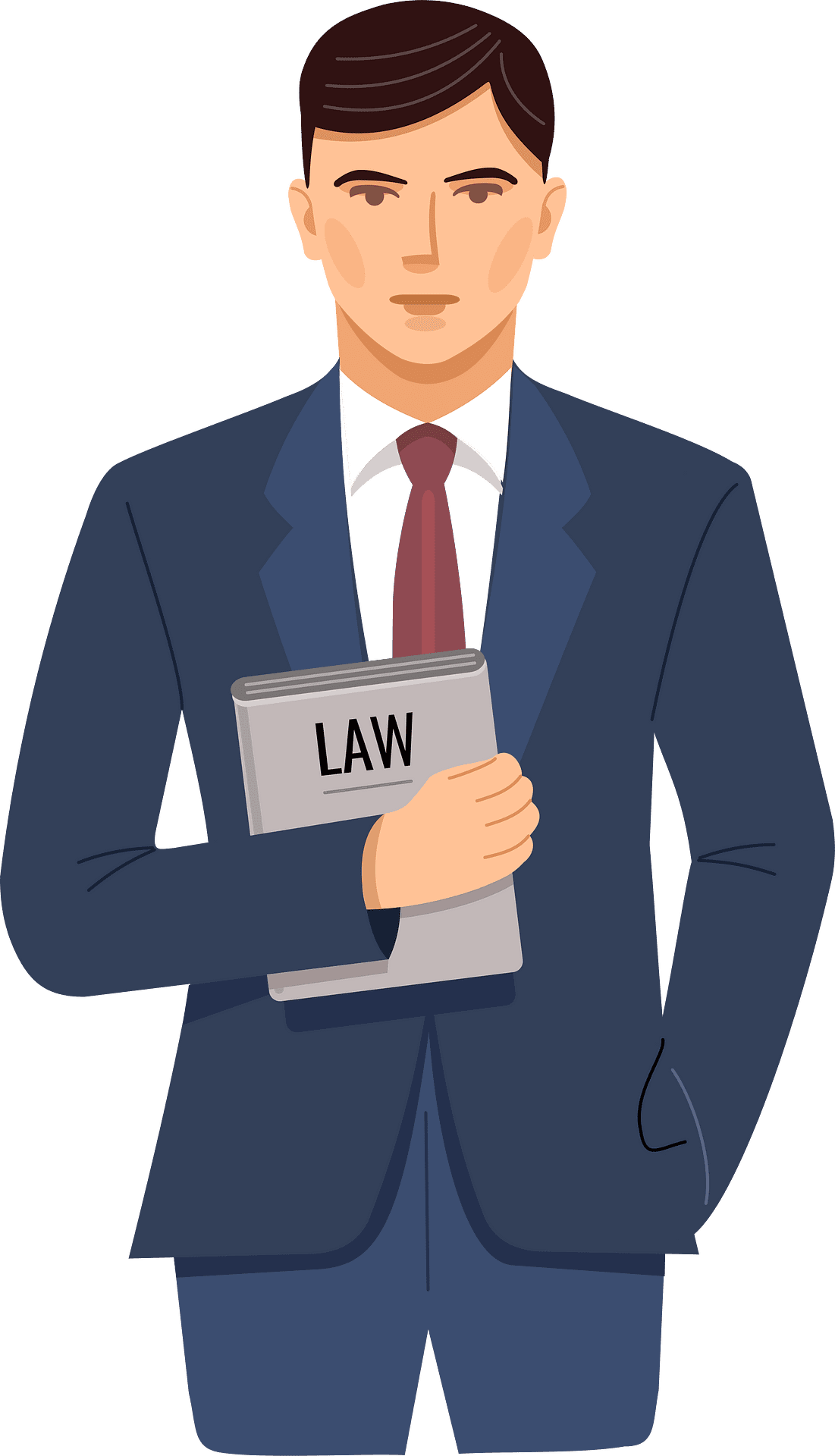 Lawyer vector clipart images