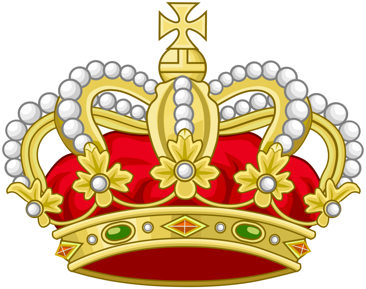 King crown page clipart logo