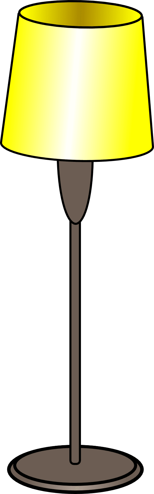 Floor lamp clipart free