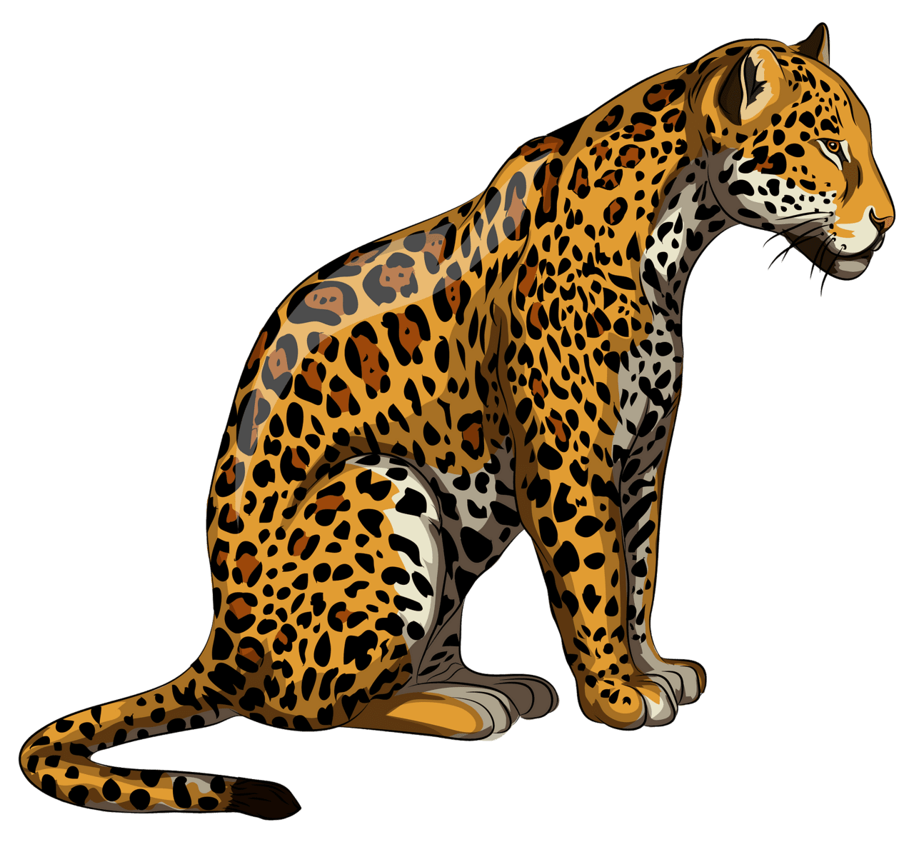 Jaguar vector clipart images