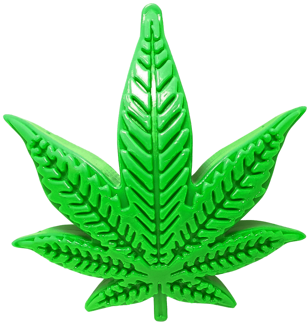 Marijuana leaf durable nylon colorado maple dog toy made in usa clipart background