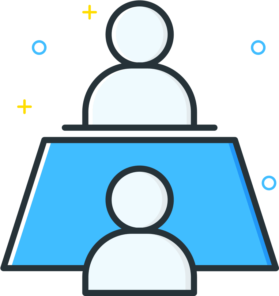 Interview job clipart large size image