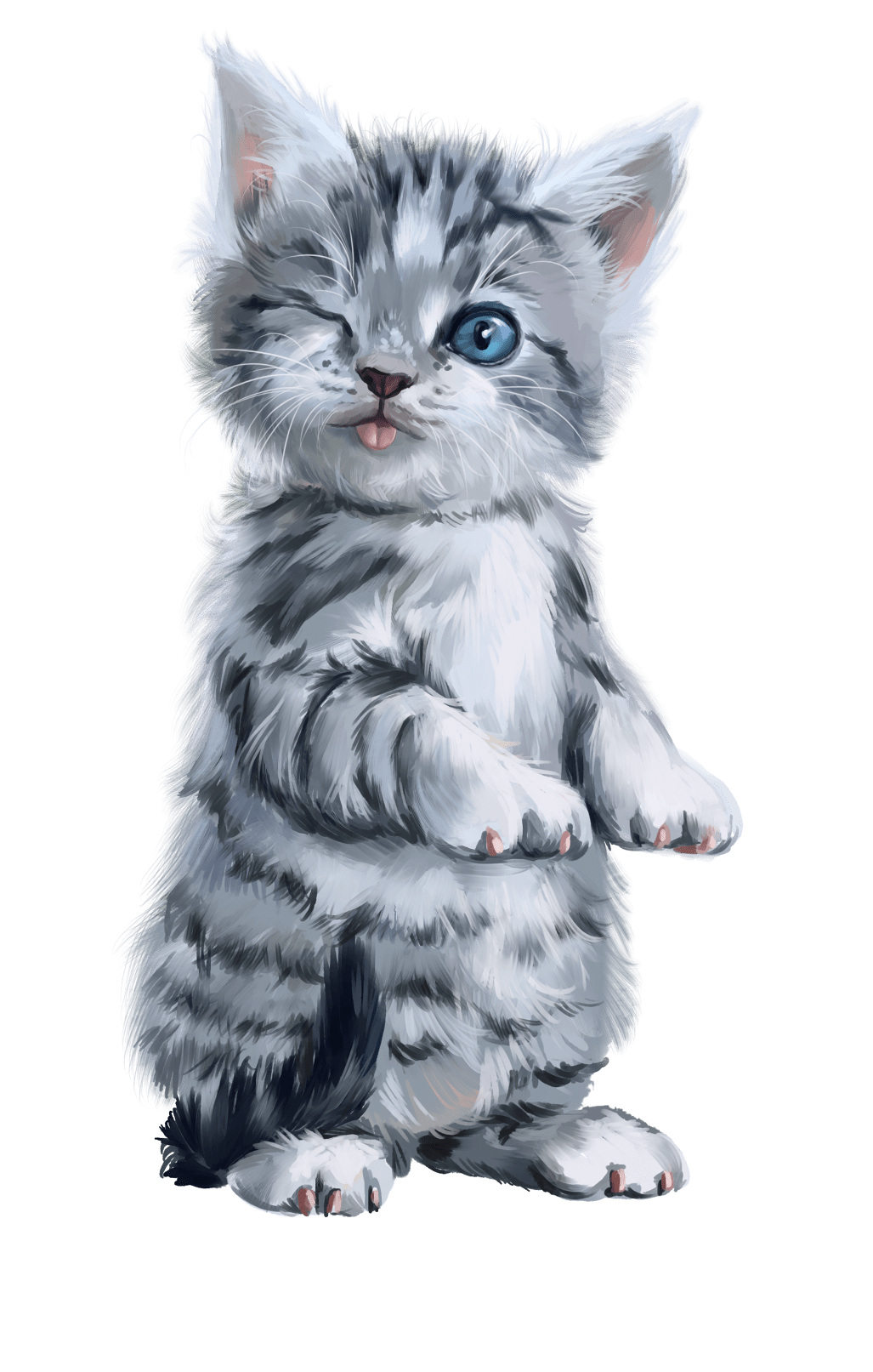 Kitten pin page clipart background