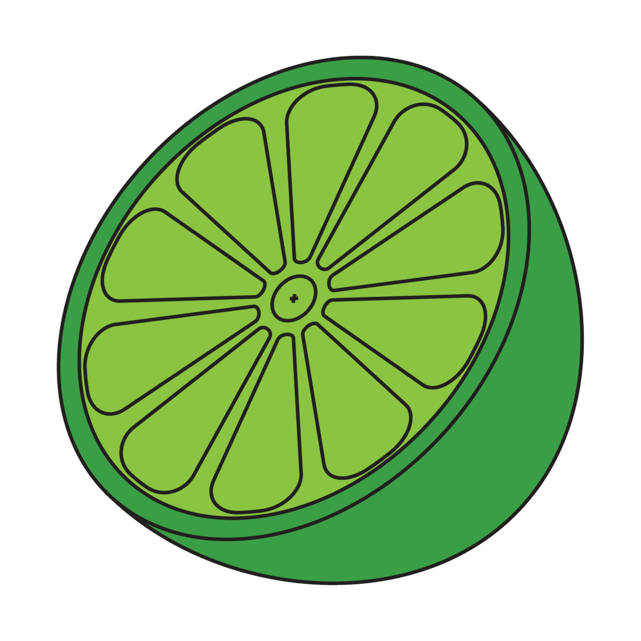 Lime juice simply blended clipart photo