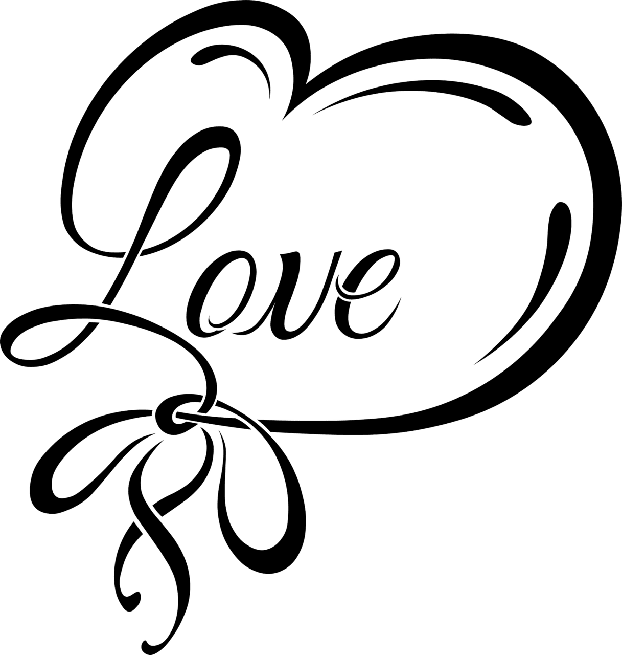 Love is vector clipart images 2