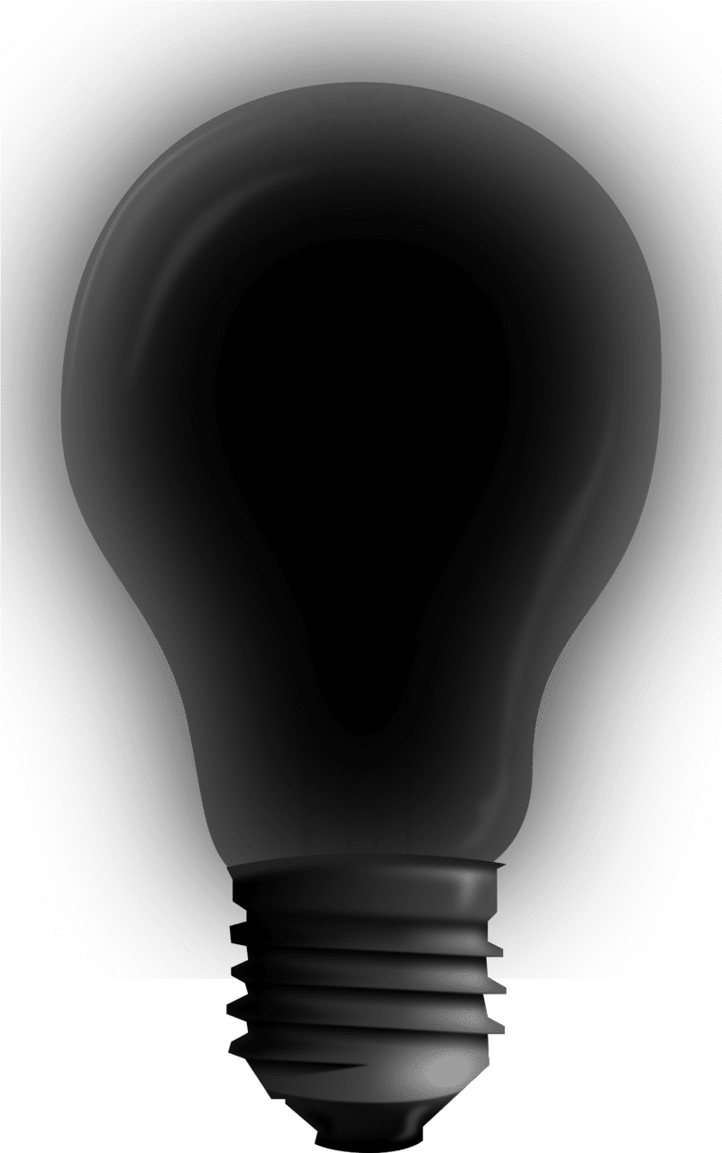 Clipart lightbulb fluorescent lamp image with no background