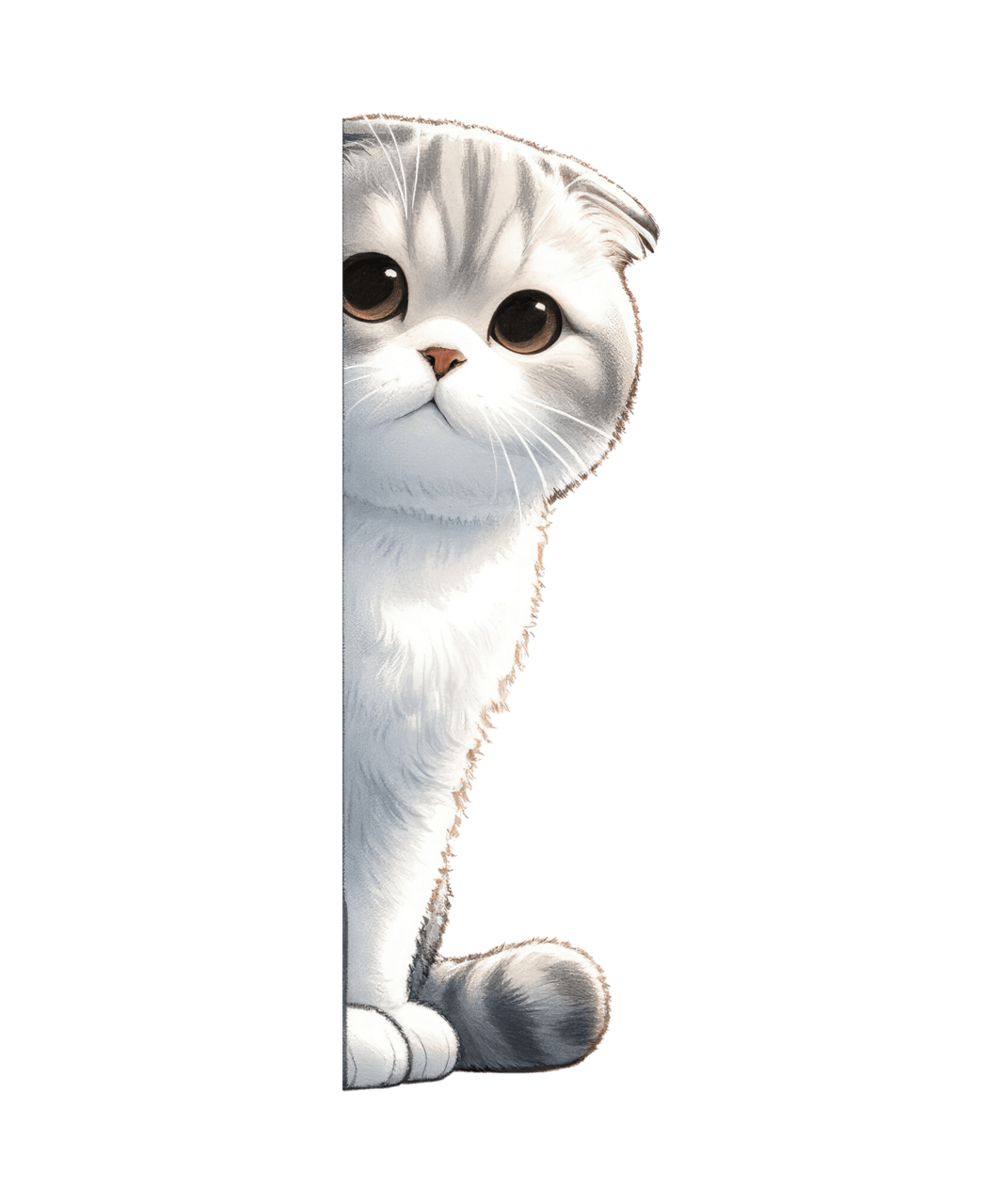 Kitten page clipart photo